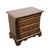 Stanley Furniture Stanley Furniture Solid Oak Rustic Early American 27" Three Drawer Nightstand 3413-80 For Sale - Image 4 of 15