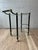 Contemporary Modern Black and Brass Tea or Bar Cart, Vintage Design, Elegant Style For Sale - Image 3 of 11