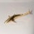 Add a striking touch of coastal mid-century modern style to your desk or shelving with this vintage solid brass shark...