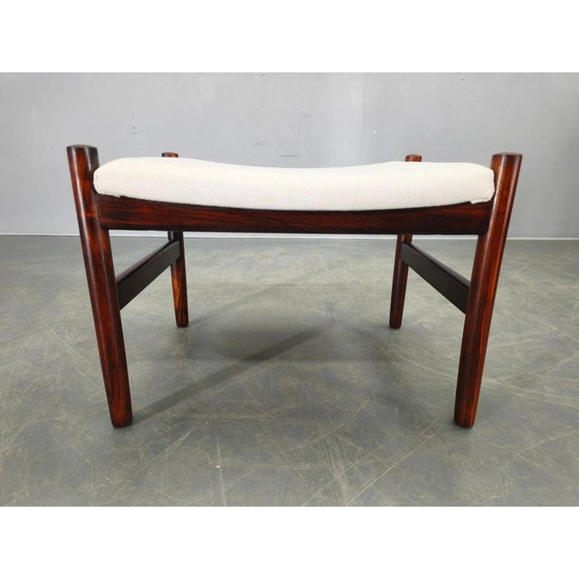 1960s Danish Rosewood Ottoman from Spottrup, 1960s For Sale - Image 5 of 14