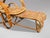Mid-Century Italian Bamboo & Rattan Chaise Longue Sun Lounger, 1950 For Sale - Image 8 of 12