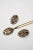 Vintage Art Nouveau Pendant Necklace and Earring Set With Semi Precious Stones For Sale - Image 4 of 8