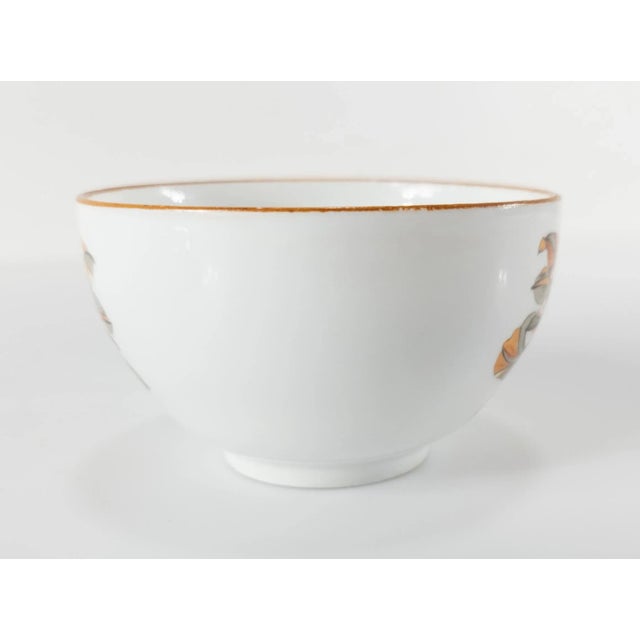 German Meissen Marcolini Period Teacup and Saucer With Tulips For Sale - Image 10 of 13