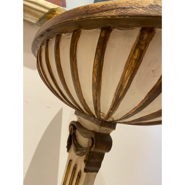 Gold 1960s Vintage Console Table For Sale - Image 8 of 13