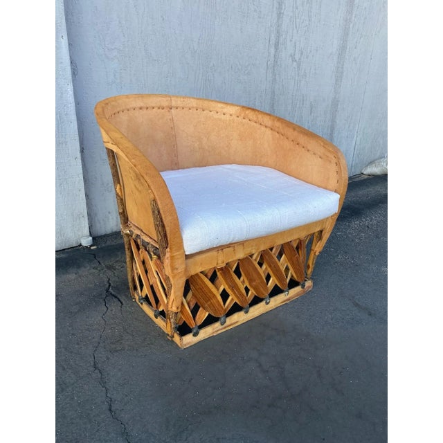 Mexican Vintage Equipale Chairs - a Pair For Sale - Image 3 of 12