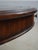 1990s Maitland Smith Round Mahogany Leather Top Center Table For Sale - Image 13 of 18