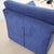 Vintage Blue Velvet Armchair, 1970s For Sale - Image 4 of 6