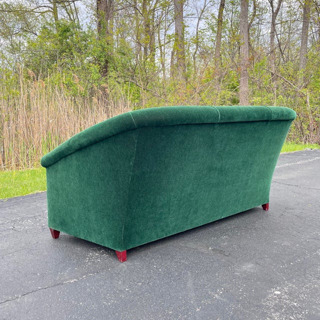 John Hutton Donghia Mohair Sofa For Sale In Chicago - Image 6 of 10