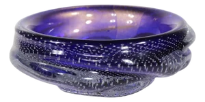 Mid Century Murano Glass Bowl by Archimede Seguso C 1950/60's