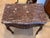 19th Century French Walnut Marble Top Console For Sale - Image 13 of 13