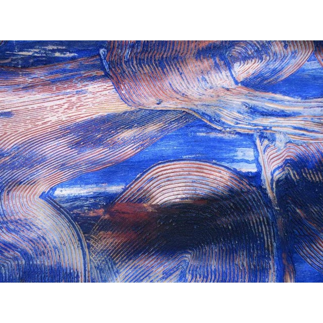 Painting by Massimo Greco, realized in mixed media, stucco and paints on wood. Framed. This piece is attributed to the...