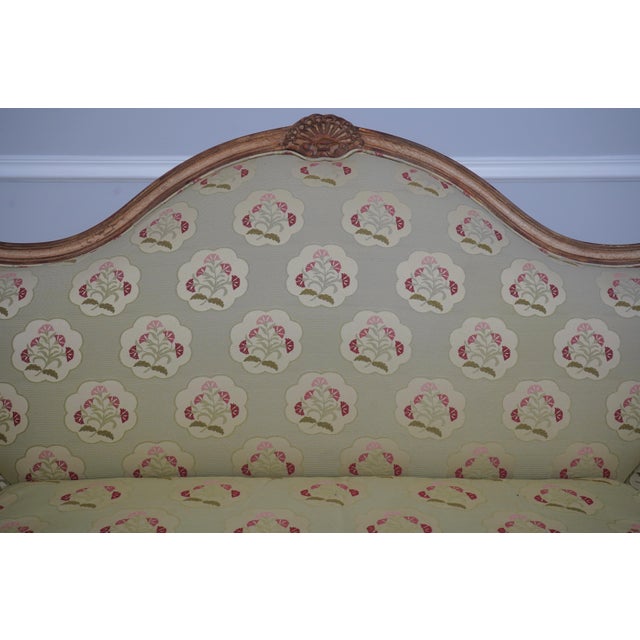 2000 - 2009 Southwood French Louis XV Style Upholstered Loveseat For Sale - Image 5 of 18
