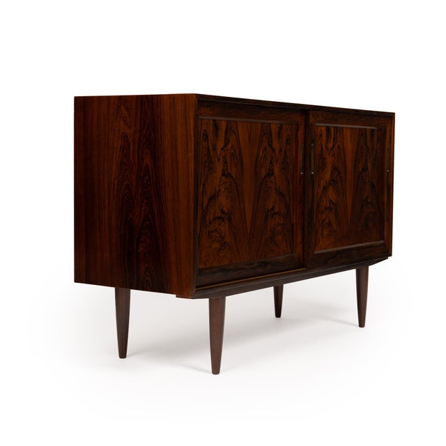 Danish Mid-Century Rosewood Two Door Credenza 1960s For Sale - Image 4 of 7