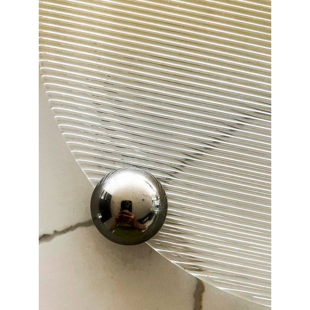 Very Elegant and Modern Serving platter. Perfect for cheese Board, or as a Bar accessory . This is a very heavy piece,...