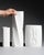 Ceramic White Bisque Porcelain Vases by Werner Schreib, Martin Freyer and Werner Uhl for Rosenthal, 1970s, Set of 3 For Sale - Image 7 of 18
