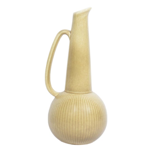 1960s “Ritzi” Model 8 Ceramic Pitcher by Gunnar Nylund for Rörstrand For Sale
