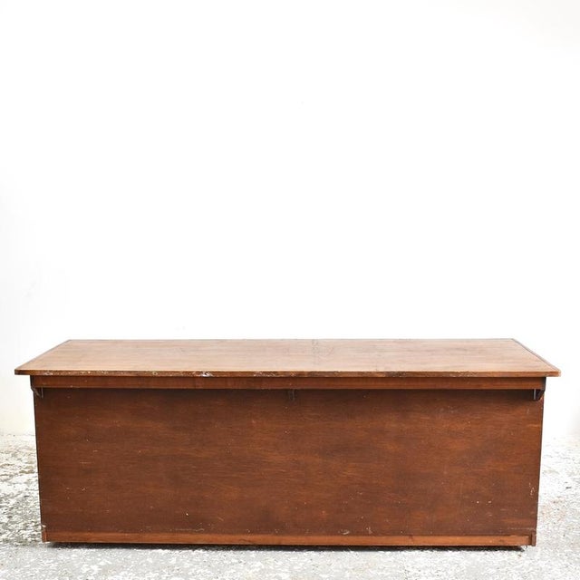 Wood Wooden Pigeon Hole Storage Unit For Sale - Image 7 of 10