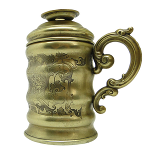 Biedermeier Guilloche Piggy Bank, Germany