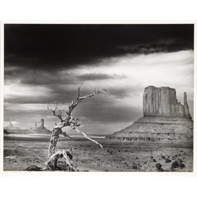 "Monument Valley" Black and White Photograph Stunning photograph of Monument Valley, Utah, by an unknown artist (20th...