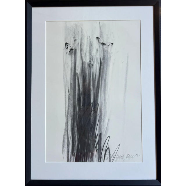 Early 21st Century Jake Wood-Evans, Butterfly Drawing, 2010, Pencil on Paper For Sale - Image 5 of 5