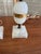 Mid-Century Modern Vintage Pair of Marble Small Table Lamps For Sale - Image 3 of 8