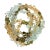 Rope of Polished Chips Citrine, Aquamarine, and Peridot For Sale