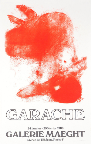 Femme Allongée Nude Poster after Claude Garache