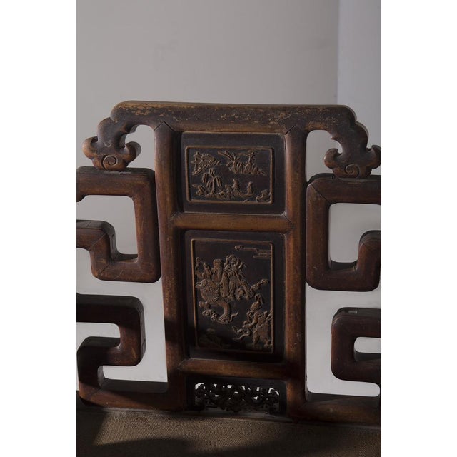 Wood Chinese Qing Rose Chair, 1860s For Sale - Image 7 of 11