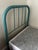 Mid 20th Century Twin Metal Bed Frame-Tal/Turqoise For Sale - Image 9 of 10