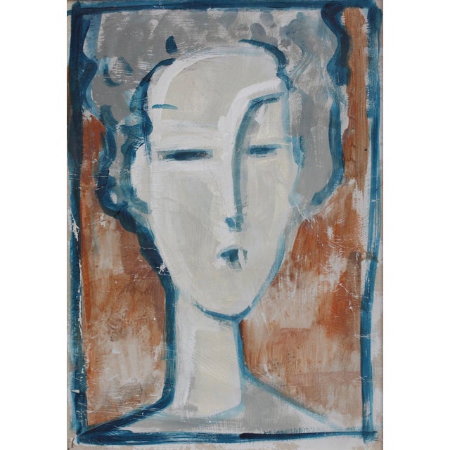 Hidden portraits xxvi', acrylic on board, florentine school (circa 1980s-90s). This gallery has acquired a number of...