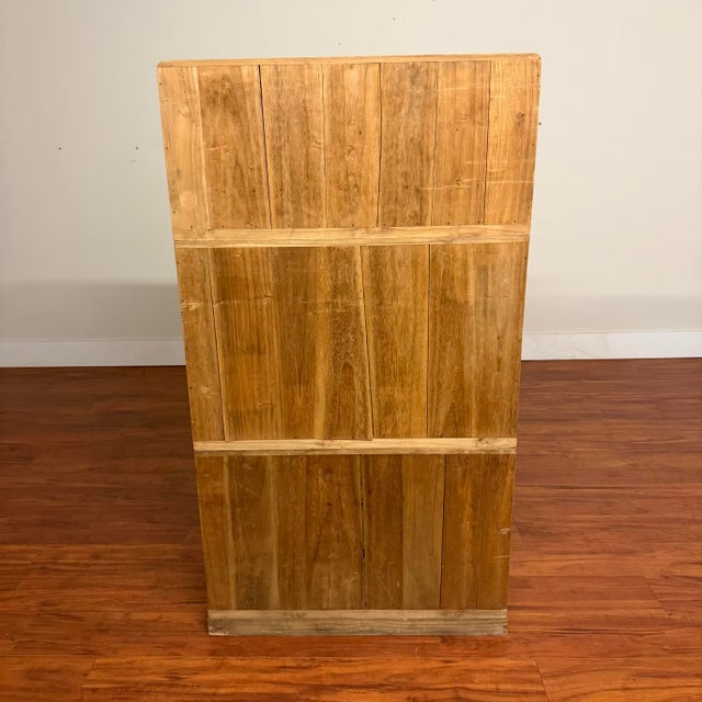 Antique Japanese Tansu Chest - Three Piece Stacking For Sale - Image 4 of 15