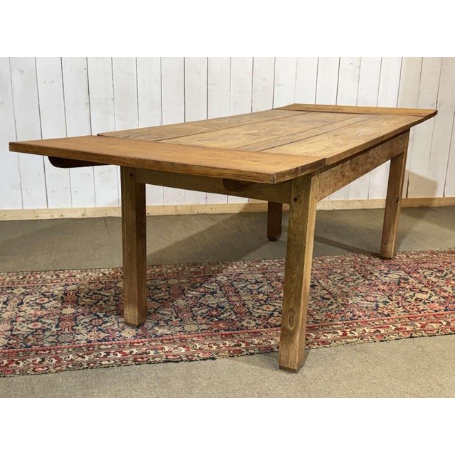 Extendable Oak Table with Gothic Decoration, 1930s For Sale - Image 10 of 18