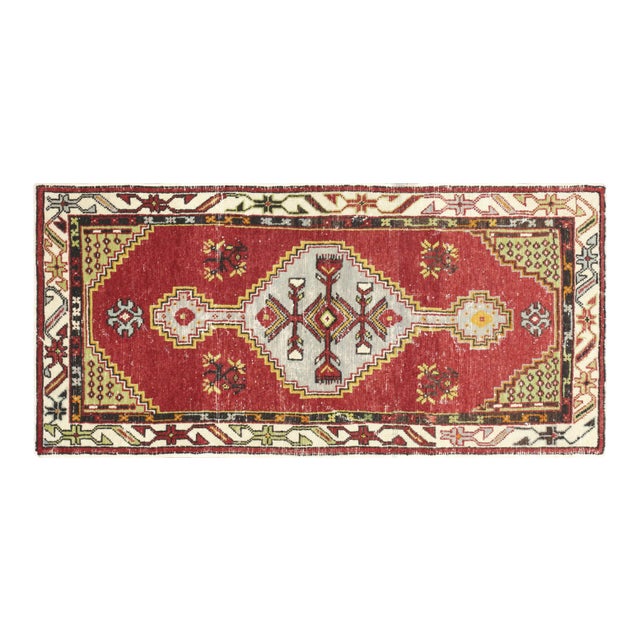 1960s Turkish Oushak Rug For Sale