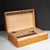 ABOUT An Art Deco wooden document box constructed with dovetail joints and lined with felt. Original owners has hand...