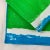 Blue Mid-Century Vera Blue & Green Placemat & Napkin Set for Four, Original Tags For Sale - Image 8 of 11