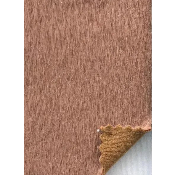 Repose Sofa by the Drawing Room Atl - Upholstered in Cozy Alpaca Fur - Apricot - Comfortable Cloud Like Sofa With Single Seat Cushion For Sale - Image 4 of 5