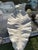 Pair of Monumental Handcrafted Plaster Banana Leaf Wall Sculptures For Sale - Image 11 of 11