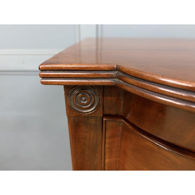 Brown George IV Mahogany Chest of Drawers, 1825 For Sale - Image 8 of 18