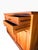 Brown Mid-Century Danish Solid Teak Sideboard Credenza Attributed to Nissen & Gehl For Sale - Image 8 of 17
