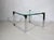 Metal Vintage Glass and Chrome Model 1022 Coffee Table from Draenert, 1990s For Sale - Image 7 of 8