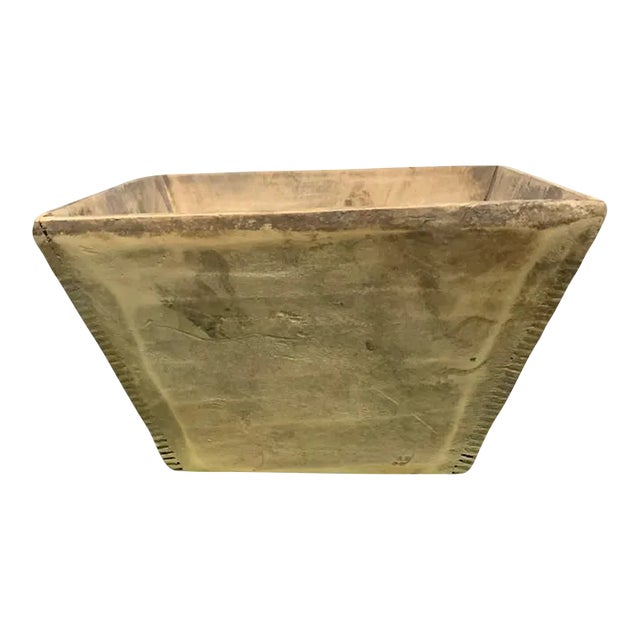 Vintage Wooden Rice Measurer For Sale