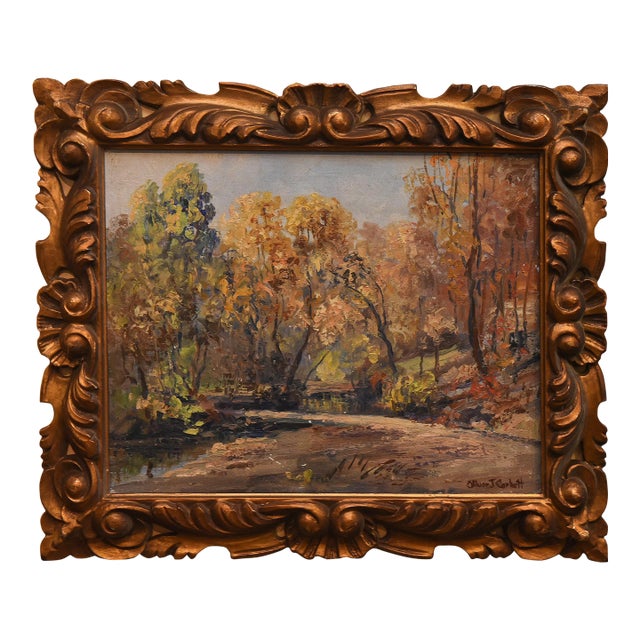 Autumnal Stream,Oliver J. Corbet (1886-1969) For Sale