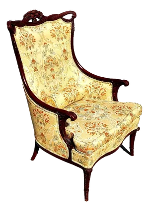 Grosfeld House Armchair Antique Museum Quality