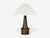 1960s Nils Kähler, Large Table Lamp, Brown Glazed Stoneware For Sale - Image 4 of 12
