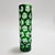 1970s Vintage Emerald Green Cut-to-Clear Lens Crystal Cylinder Vase from Nachtmann Bleikristall, 1970s For Sale - Image 5 of 12