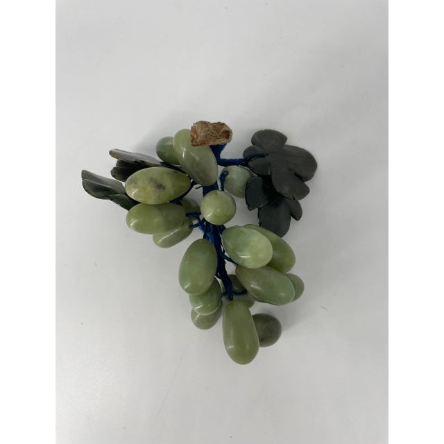 Stone Jade Grapes Cluster For Sale - Image 7 of 7