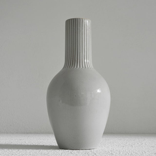 Sphinx Maastricht V6 Studio Pottery Vase by Willem Visser, 1950s For Sale - Image 3 of 7