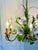 Vintage Floral Tole Chandelier, 1970 For Sale - Image 18 of 18