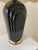 Vintage Art Deco Nouveau Black Table Lamp With Fringe Shade For Sale In Chicago - Image 6 of 8