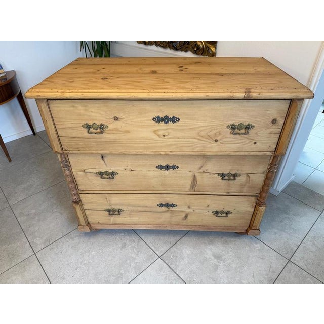 Antique Biedermeier Chest of Drawers For Sale - Image 14 of 18